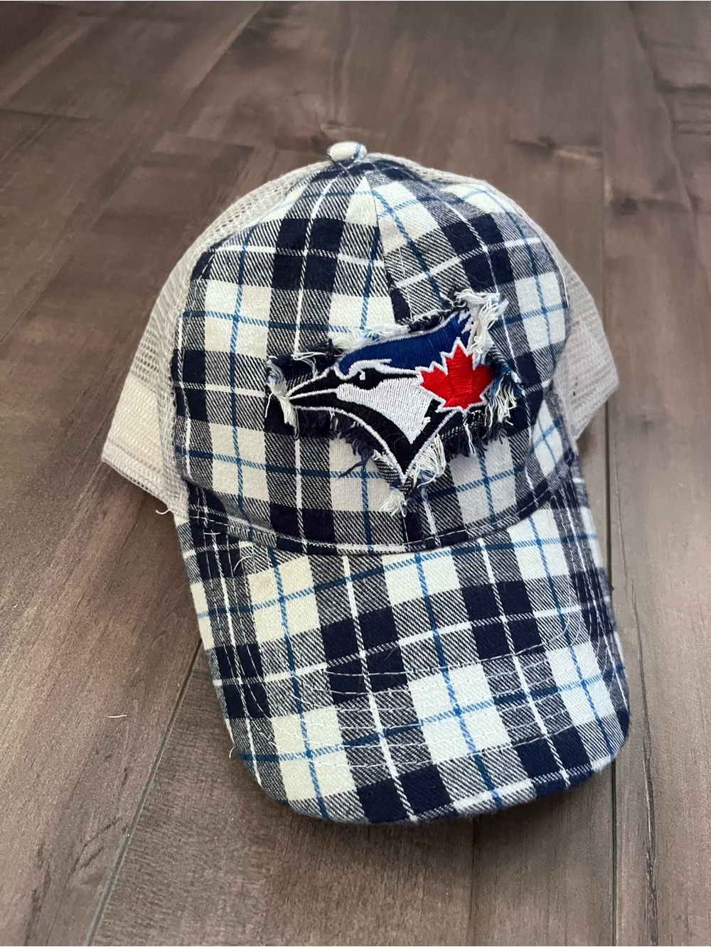 Blue Jays Plaid Country Night Hat